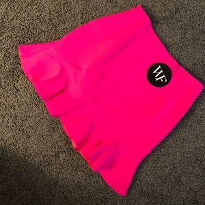 Neon pink two piece set